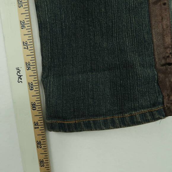 Bongo Let Me B Straight Fit Stretch Jeans Size 1 / Waist 25 - Picture 6 of 9